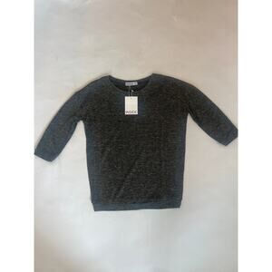 TUNIC 3/4 SLEEVE SPARKLE SWEATER SHIRT TOP WOMENS INSIDE BRAND NWT SIZE SMALL